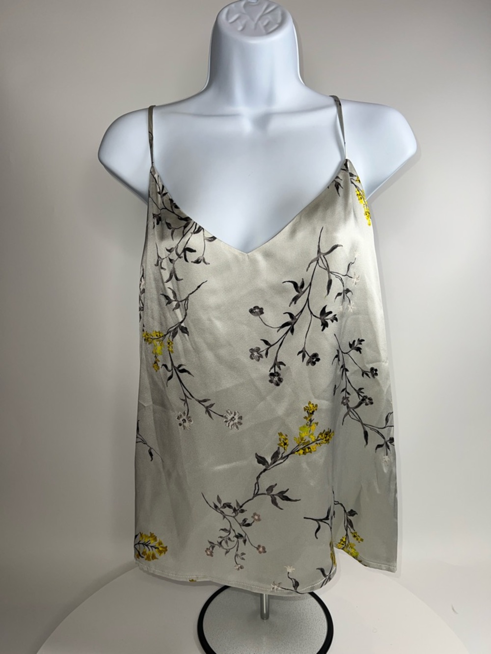 💛NWT L’AGENCE JANE SILK CANISOLE TOP SIZE L - Picture 5 of 11